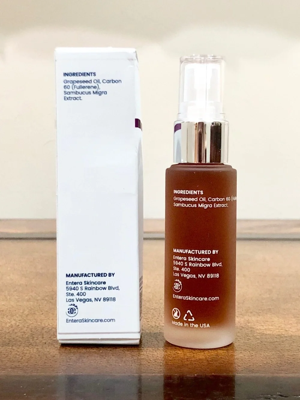 Luminose Satin Finish Dry Body Oil Hair Growth Anti Aging Skincare Serum BNIB